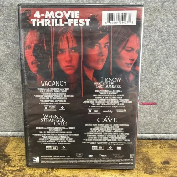 Queens of Scream: 4 Movie Thrill-Fest (DVD) New Sealed - Picture 2 of 3